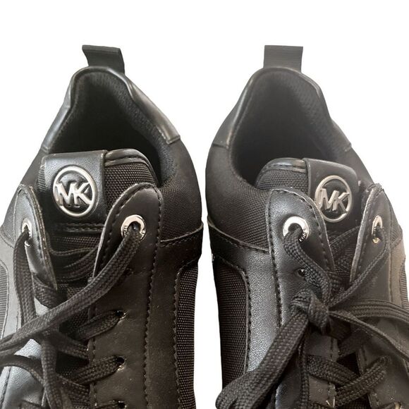 Michael Kors Wilma Color-Block Logo Trainer Fashion Sneakers - Picture 6 of 9